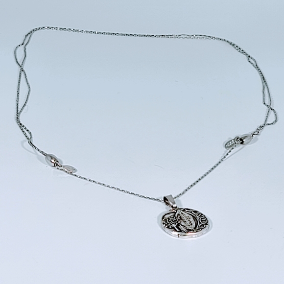 Alex and Ani Silver Pull Chain Necklace Rulers Of - Picture 9 of 9